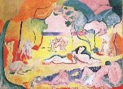 Henri Matisse joy of life oil